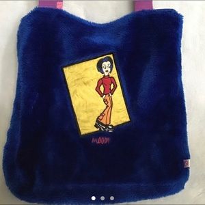 y2k fluffy tote bag